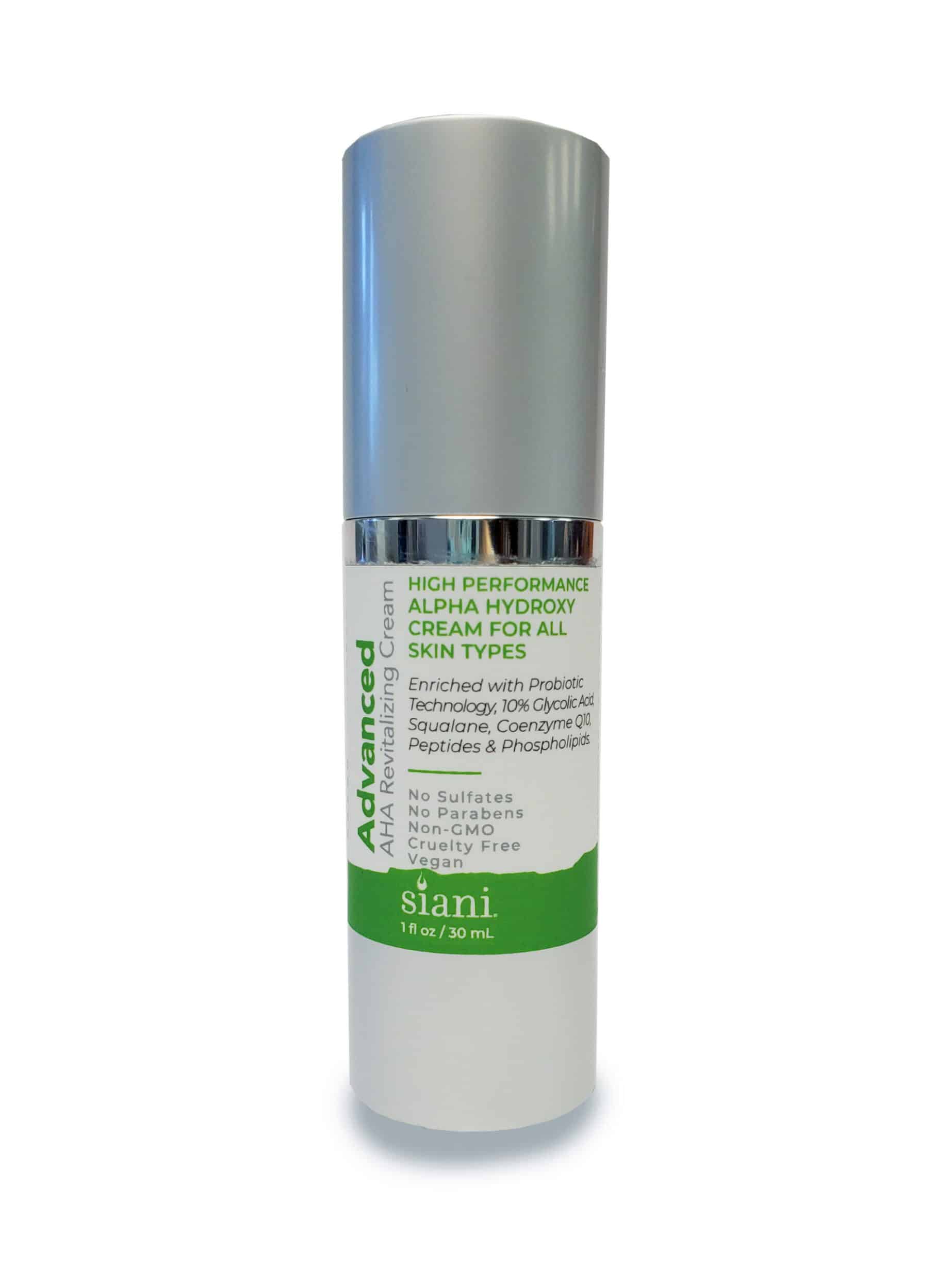 Siani Advanced AHA Revitalizing Cream Front