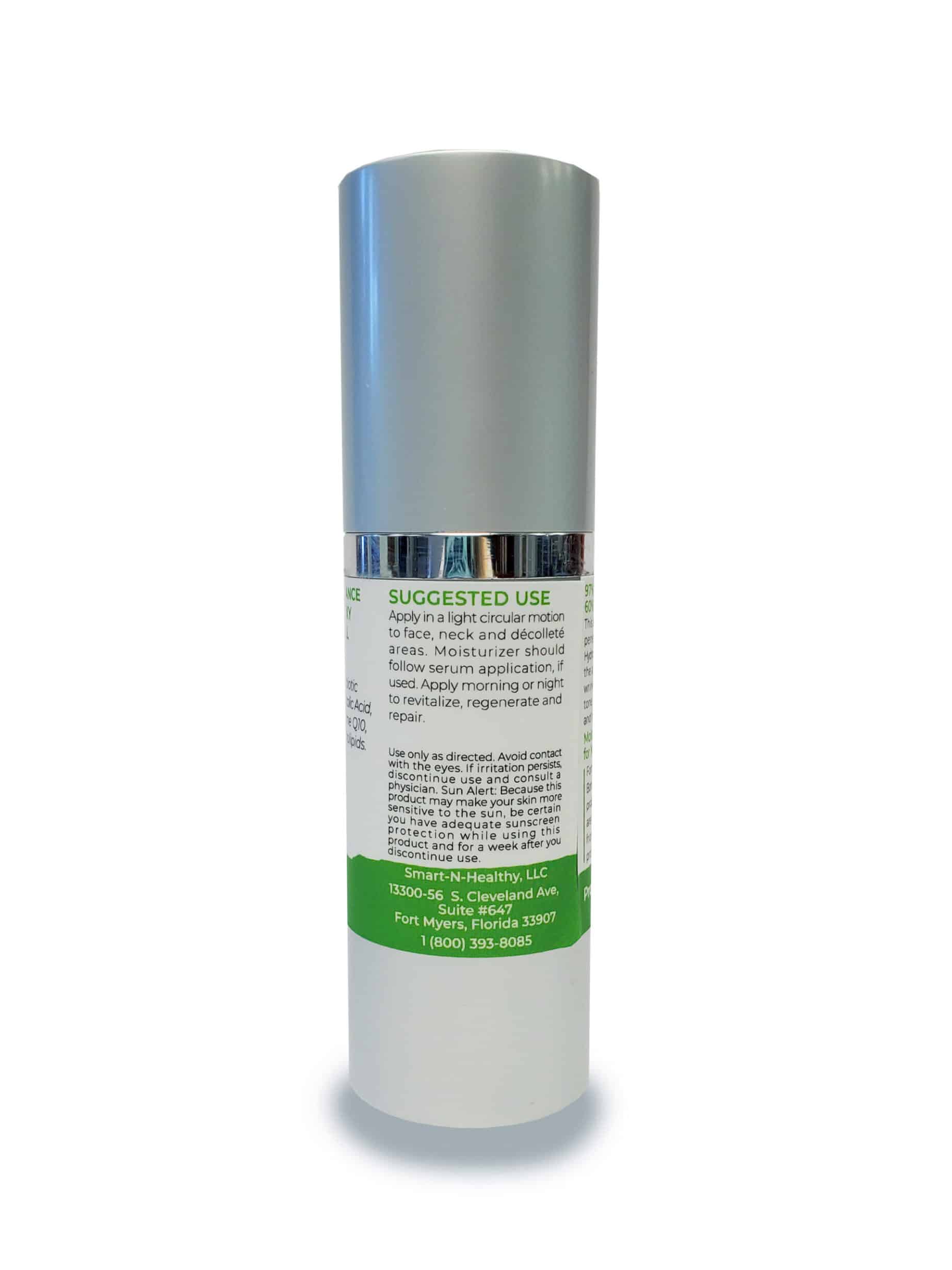 Siani Advanced AHA Revitalizing Cream Side