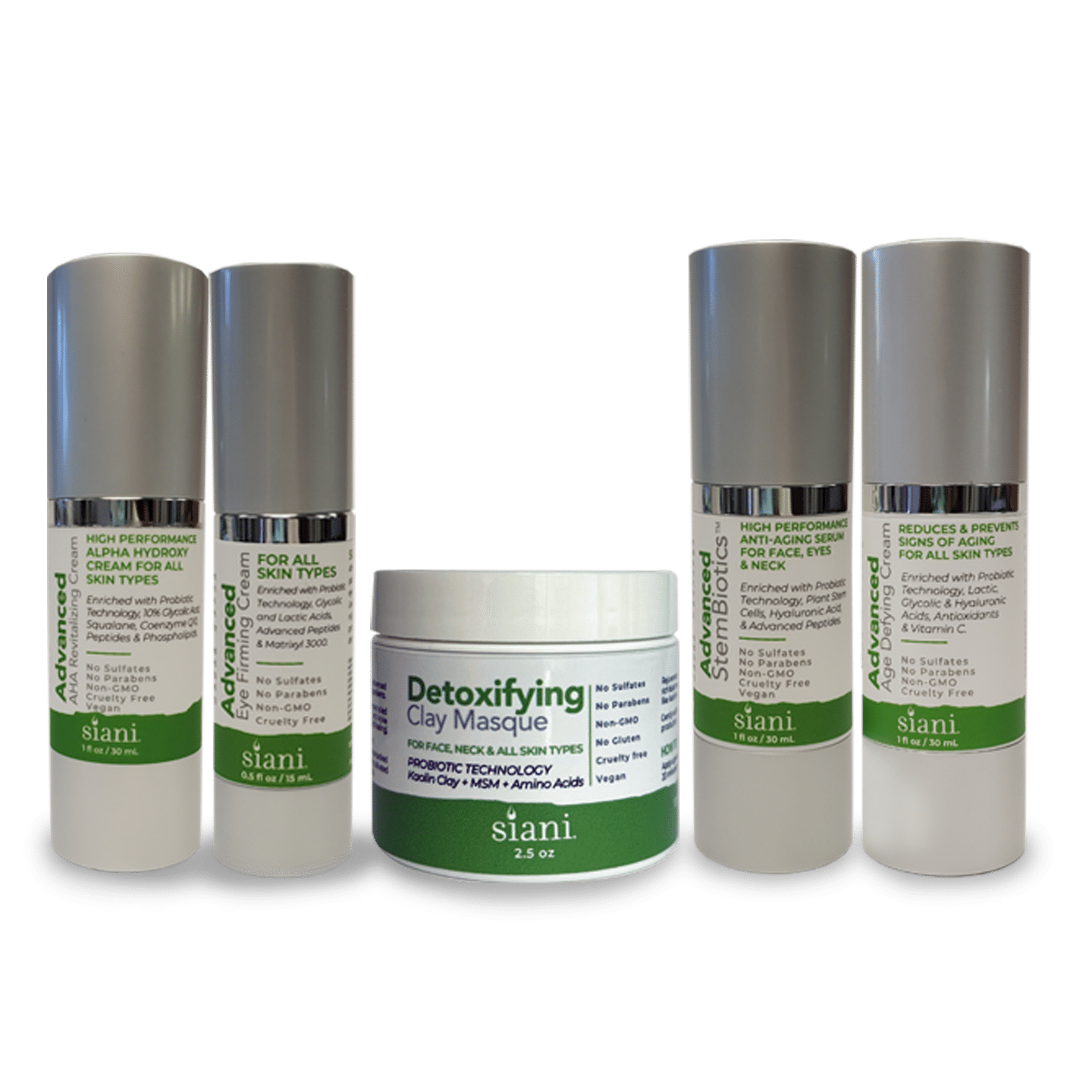Siani Probiotic Skin Care Products